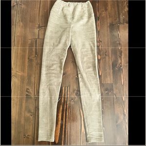 Aritzia Wilfred Free Suede Leggings